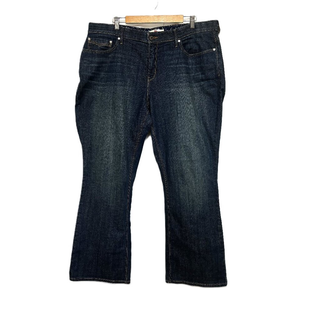 Levi's Perfect Waist 525 Bootcut Jeans Hi Rise Size 22 M EUC